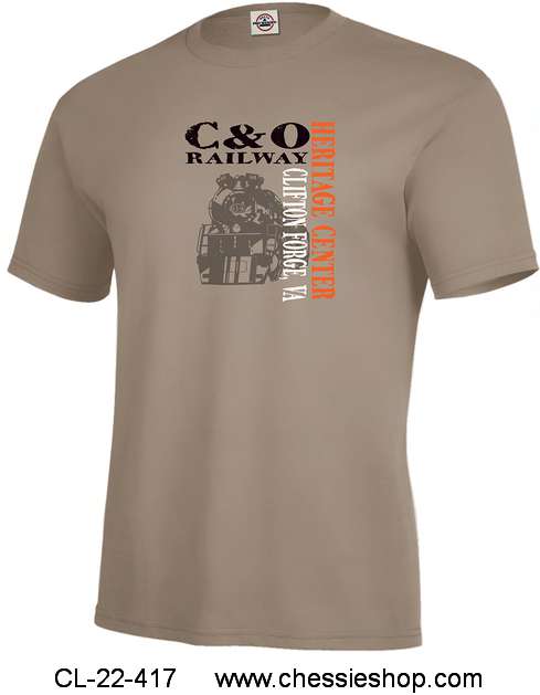 T-Shirt, C&O Railway Heritage Center in Clifton Forge, VA