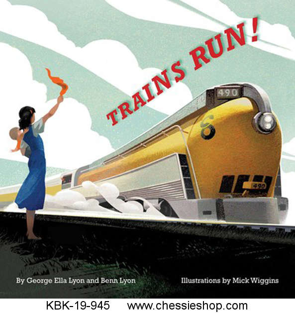 Book, Trains Run